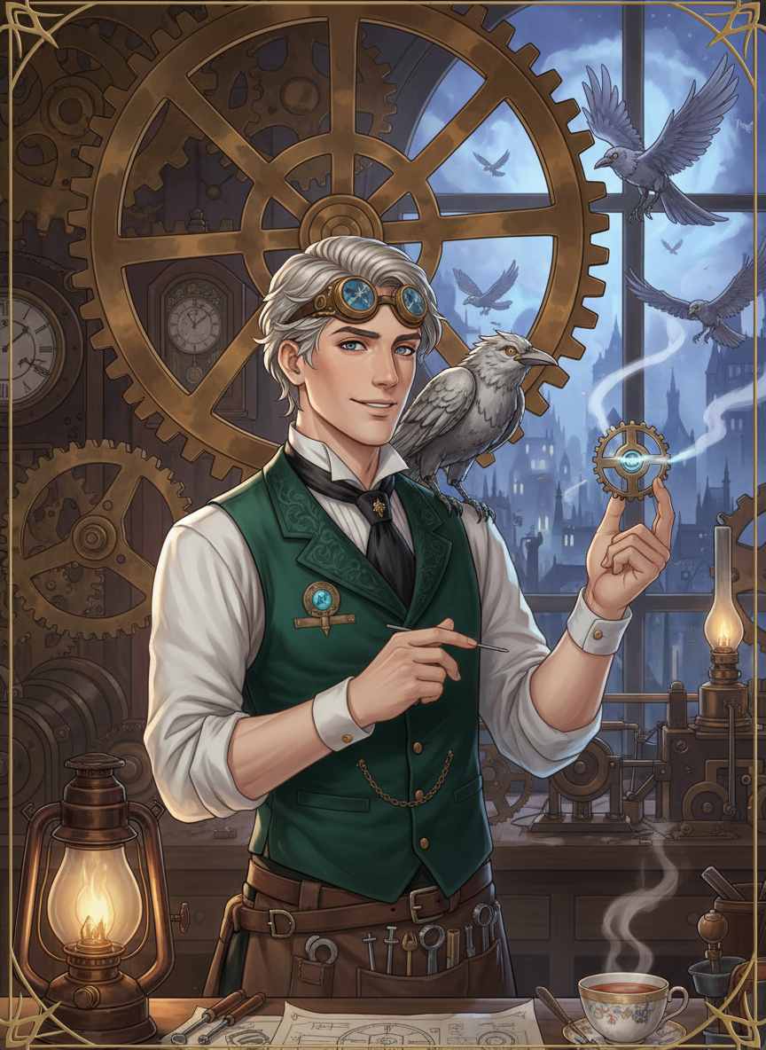 Alistair "Gümüş Dişli" Sterling - AI Character Card